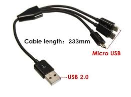 CABLE DE CAMERA 4TETES